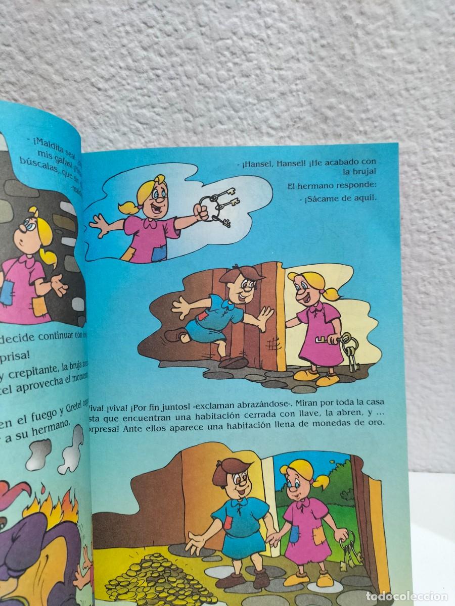 Libros de segunda mano: CUENTO DOBLE - HANSEL Y GRETEL - EL DRAGON CHIFLADO - Foto 3
