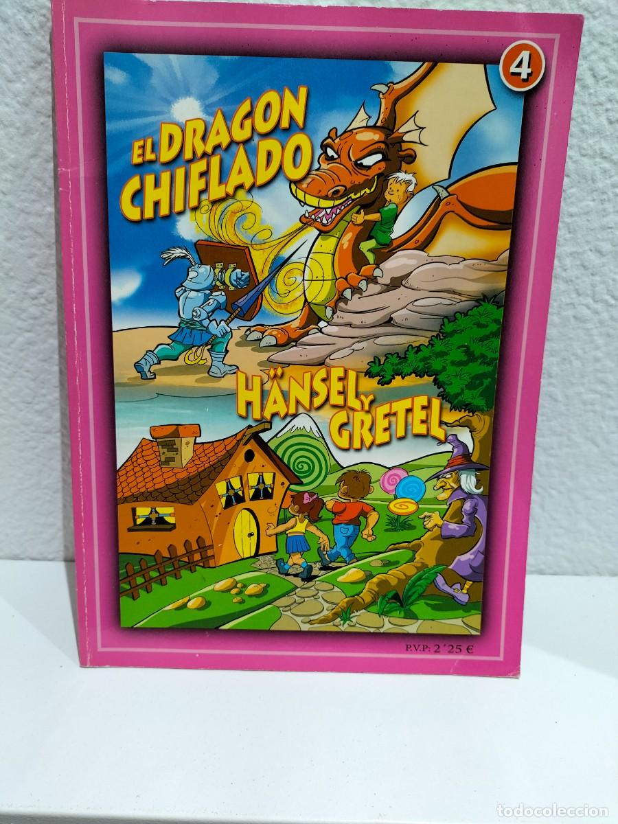 Libros de segunda mano: CUENTO DOBLE - HANSEL Y GRETEL - EL DRAGON CHIFLADO - Foto 1