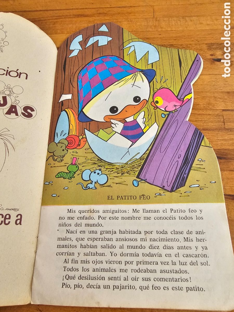 Libros de segunda mano: Libro infantil El Patito Feo, de ed.Roma 1970 - Foto 6