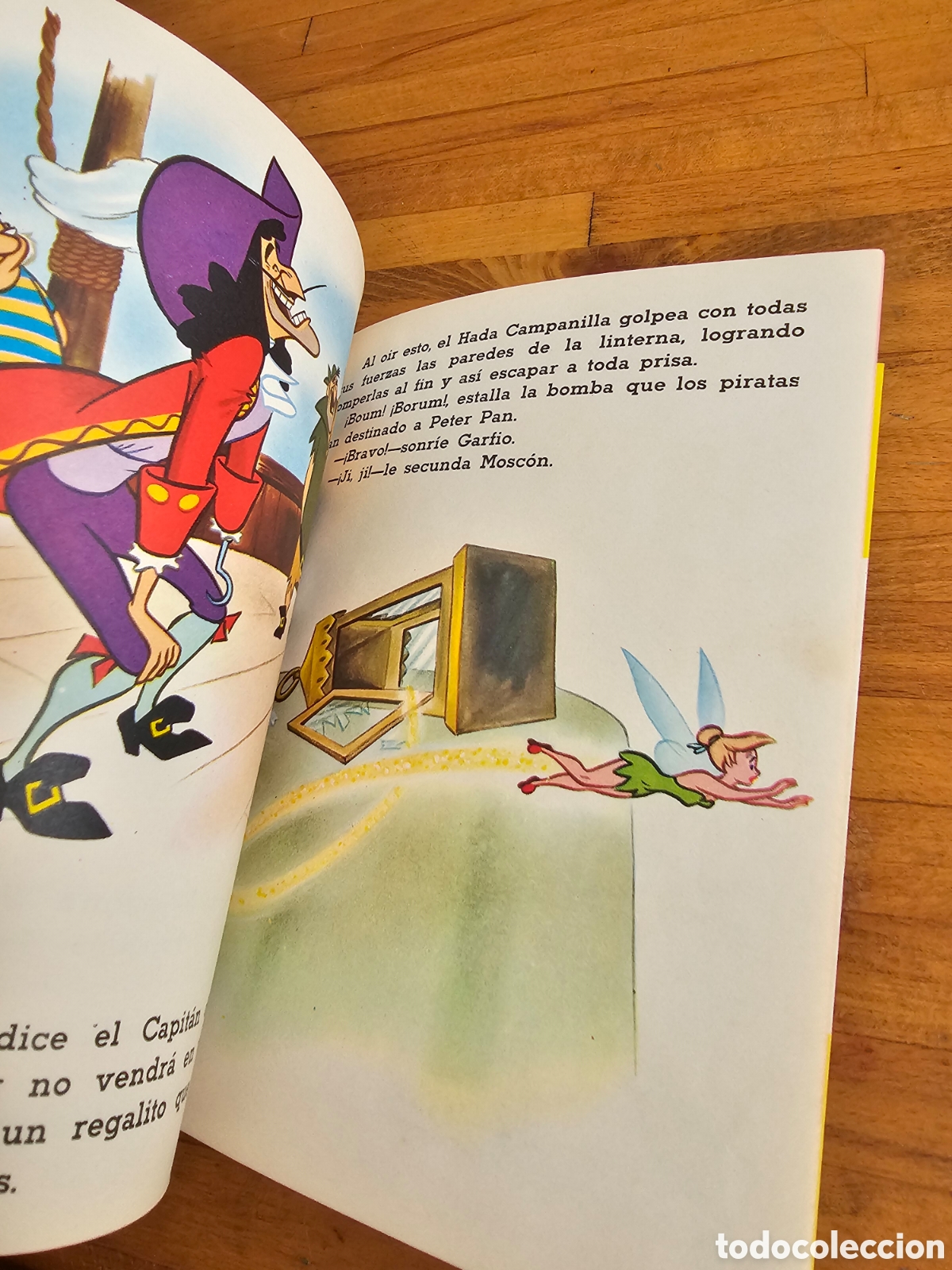 Libros de segunda mano: Libro de Peter Pan y los piratas de Walt Disney de 1969 - Foto 6