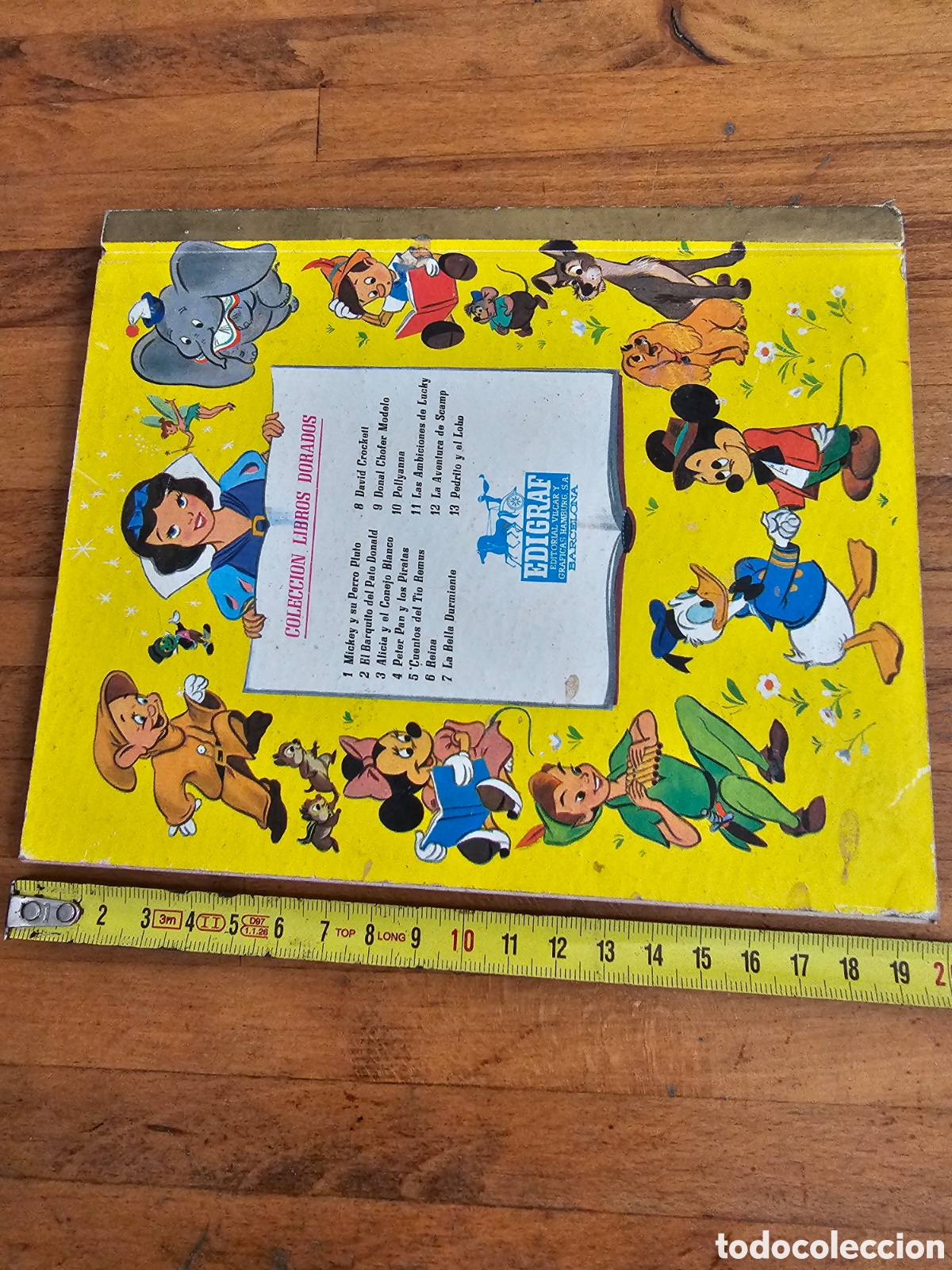 Libros de segunda mano: Libro de Peter Pan y los piratas de Walt Disney de 1969 - Foto 8