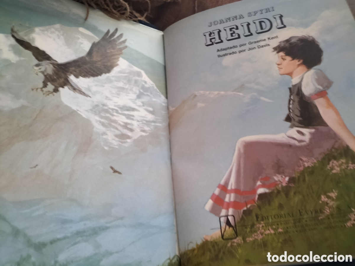 Libros de segunda mano: Libro Heidi - Foto 2