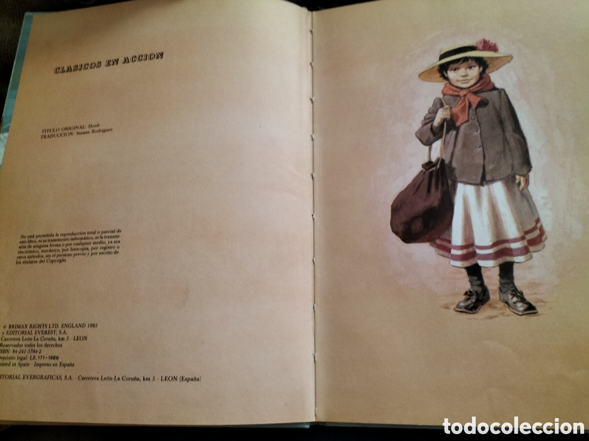 Libros de segunda mano: Libro Heidi - Foto 3