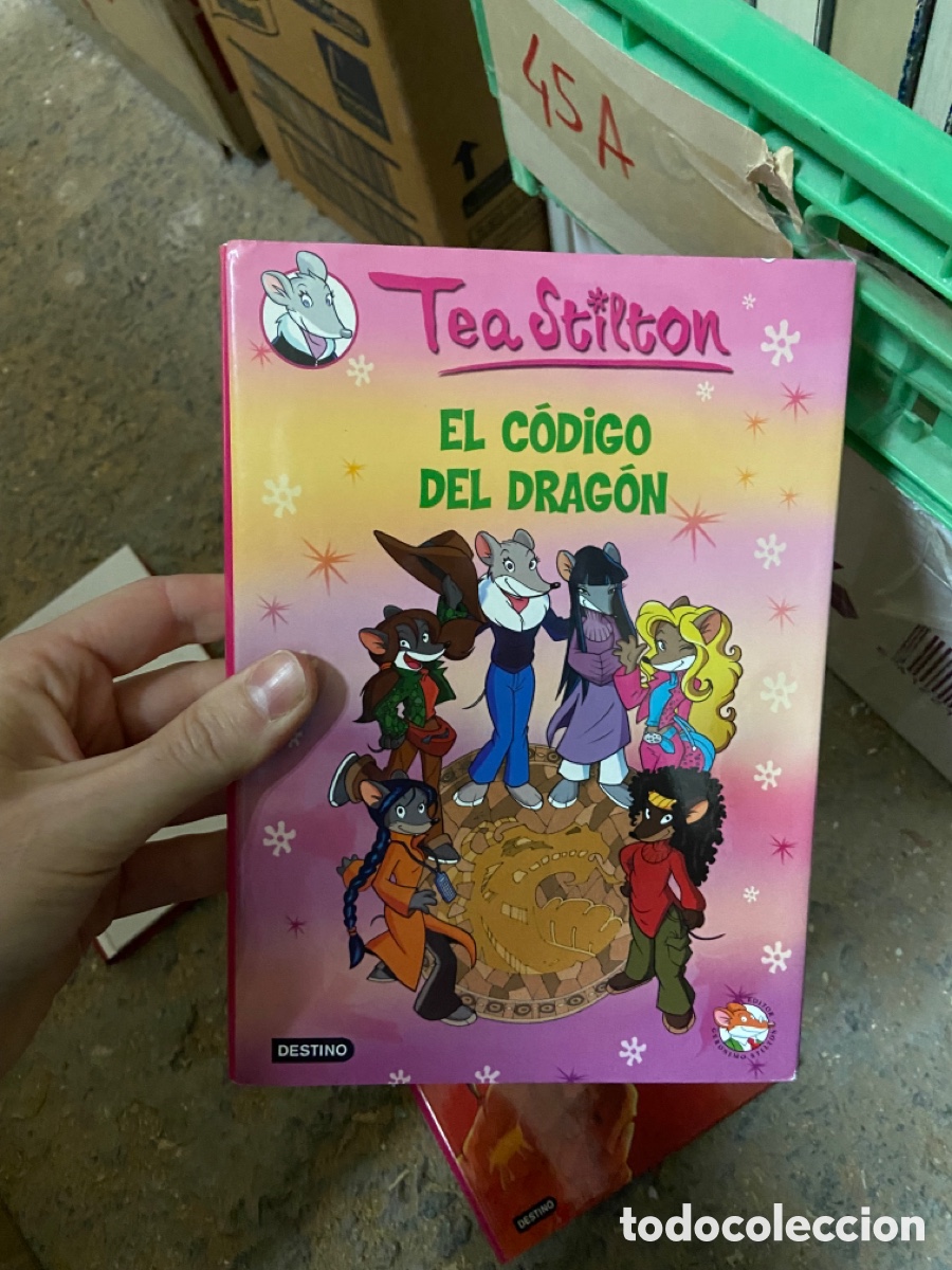 Libros de segunda mano: 45A tea stilton, el c&oacute;digo del drag&oacute;n - Foto 1