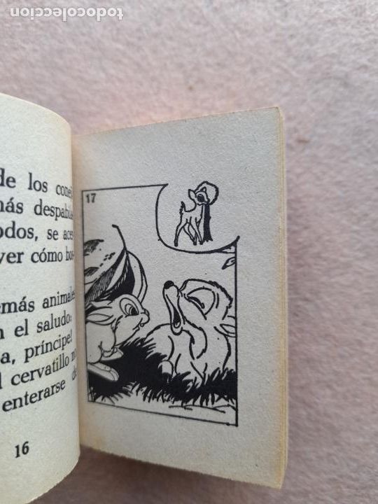 Libros de segunda mano: Mini Cuento de Walt Disney. Bambi. A&ntilde;o 1987. - Foto 3