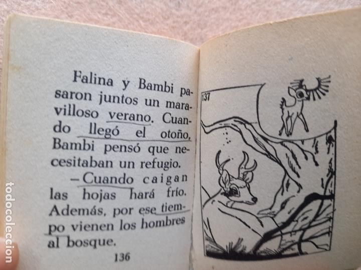 Libros de segunda mano: Mini Cuento de Walt Disney. Bambi. A&ntilde;o 1987. - Foto 4