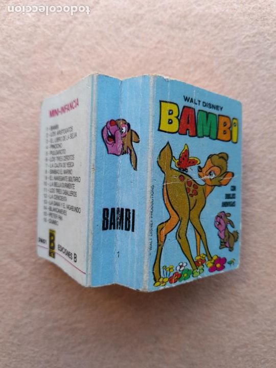 Libros de segunda mano: Mini Cuento de Walt Disney. Bambi. A&ntilde;o 1987. - Foto 7