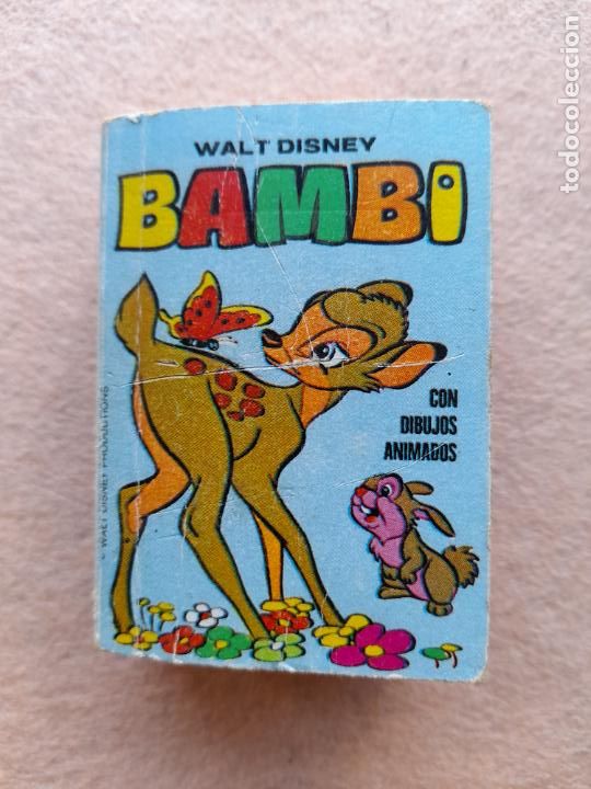 Libros de segunda mano: Mini Cuento de Walt Disney. Bambi. A&ntilde;o 1987. - Foto 1