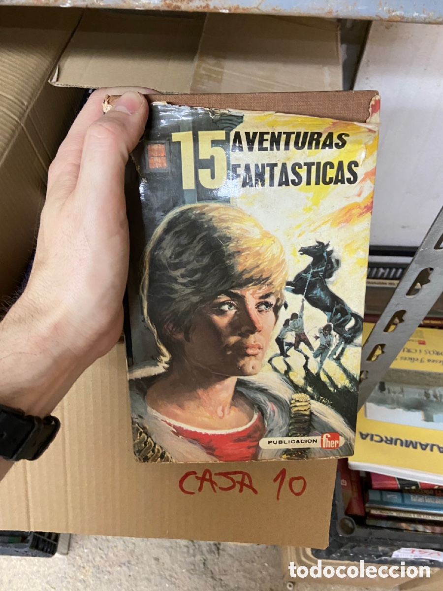 Libros de segunda mano: Caja10 (fher) 15 aventuras fant&aacute;sticas