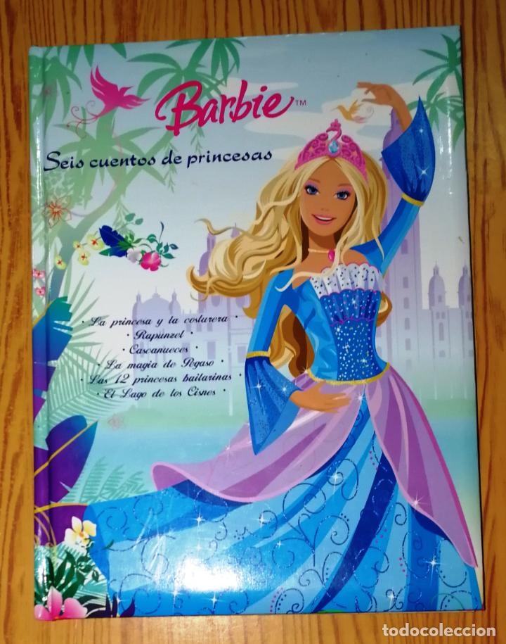 Libros de segunda mano: SEIS CUENTOS DE PRINCESAS (Colecci&oacute;n Barbie...) / Marie-Fran&ccedil;oise Perat. - Libro Divo, 2008
