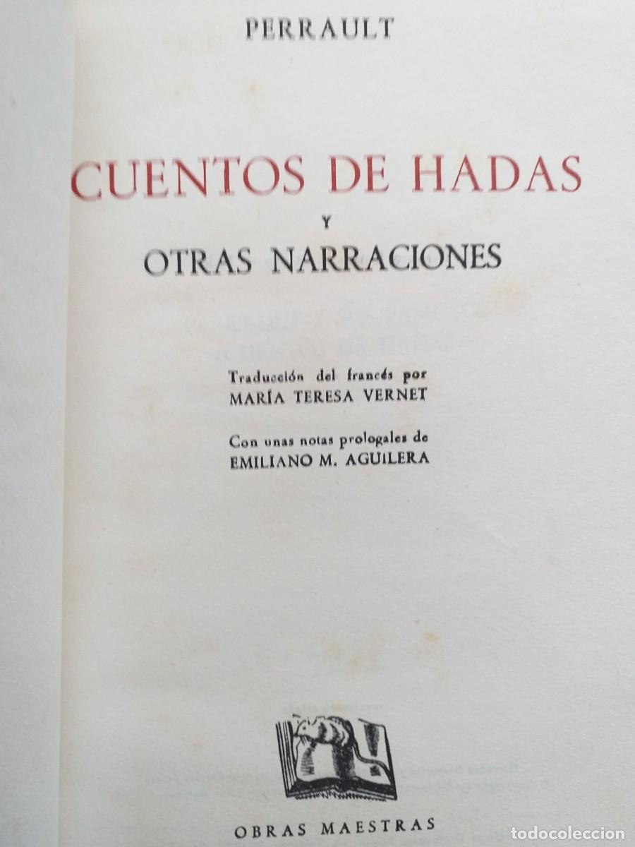 Libros de segunda mano: cuentos de hadas y otras narraciones Perrault - Foto 3