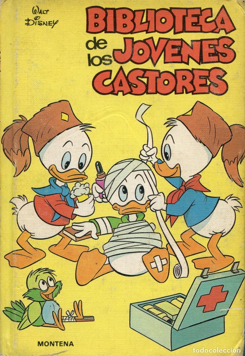 Libros de segunda mano: BIBLIOTECA DE LOS J&Oacute;VENES CASTORES VOL. 4 - DISNEY - MONTENA 1984