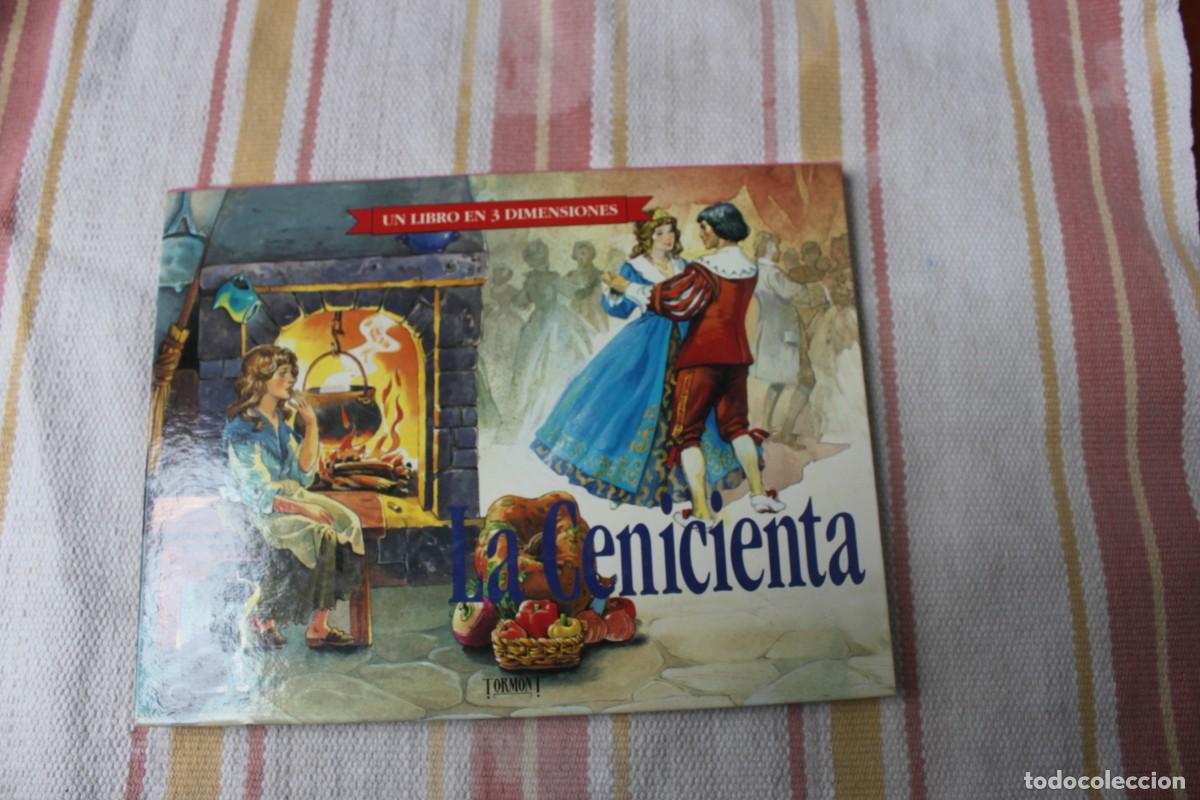Libros de segunda mano: LA CENICIENTA ; TORMONT ; UN LIBRO DE 3 DIMENSIONES - Foto 1