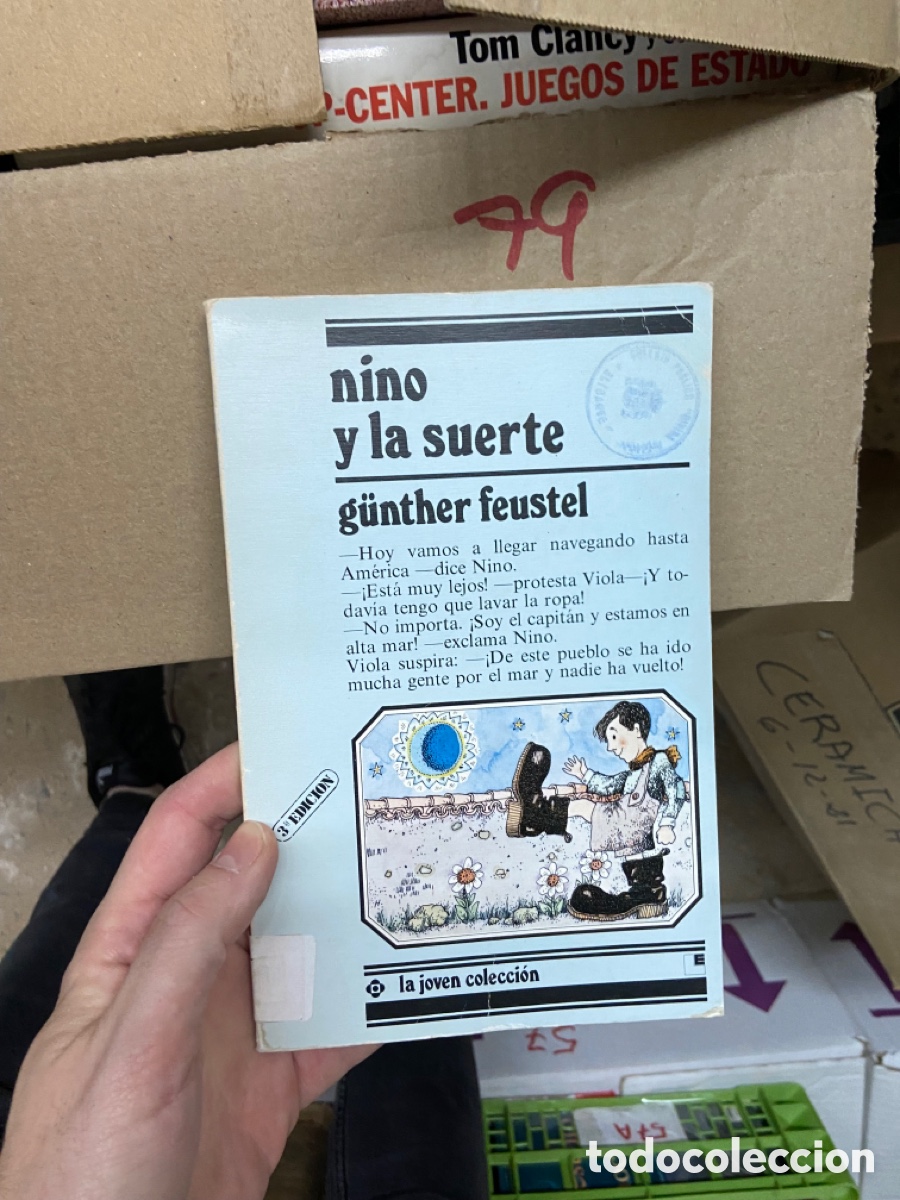 Libros de segunda mano: Caja79 nino y la suerte - g&uuml;nther feustel - Foto 1
