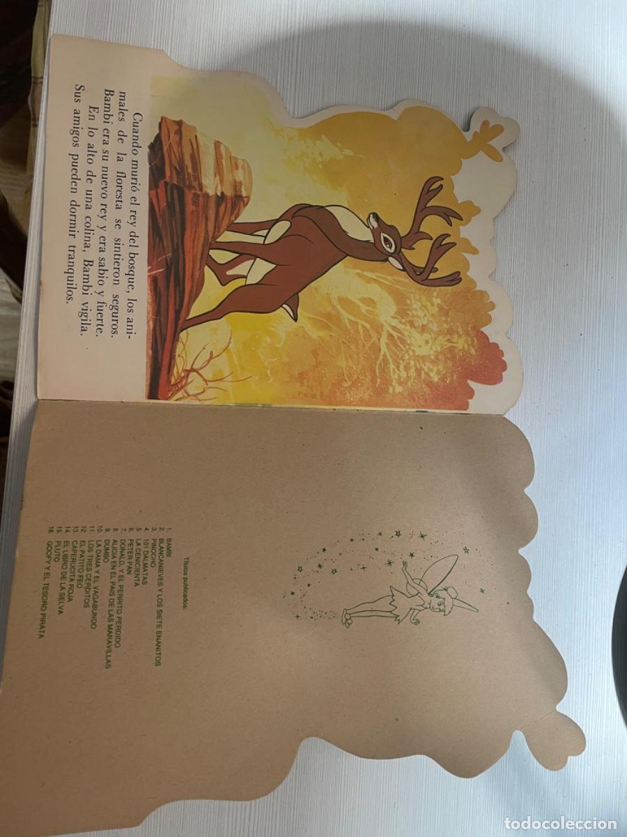Libros de segunda mano: BAMBI WALT DISNEY TORAY, Cuento Troquelado - Foto 3
