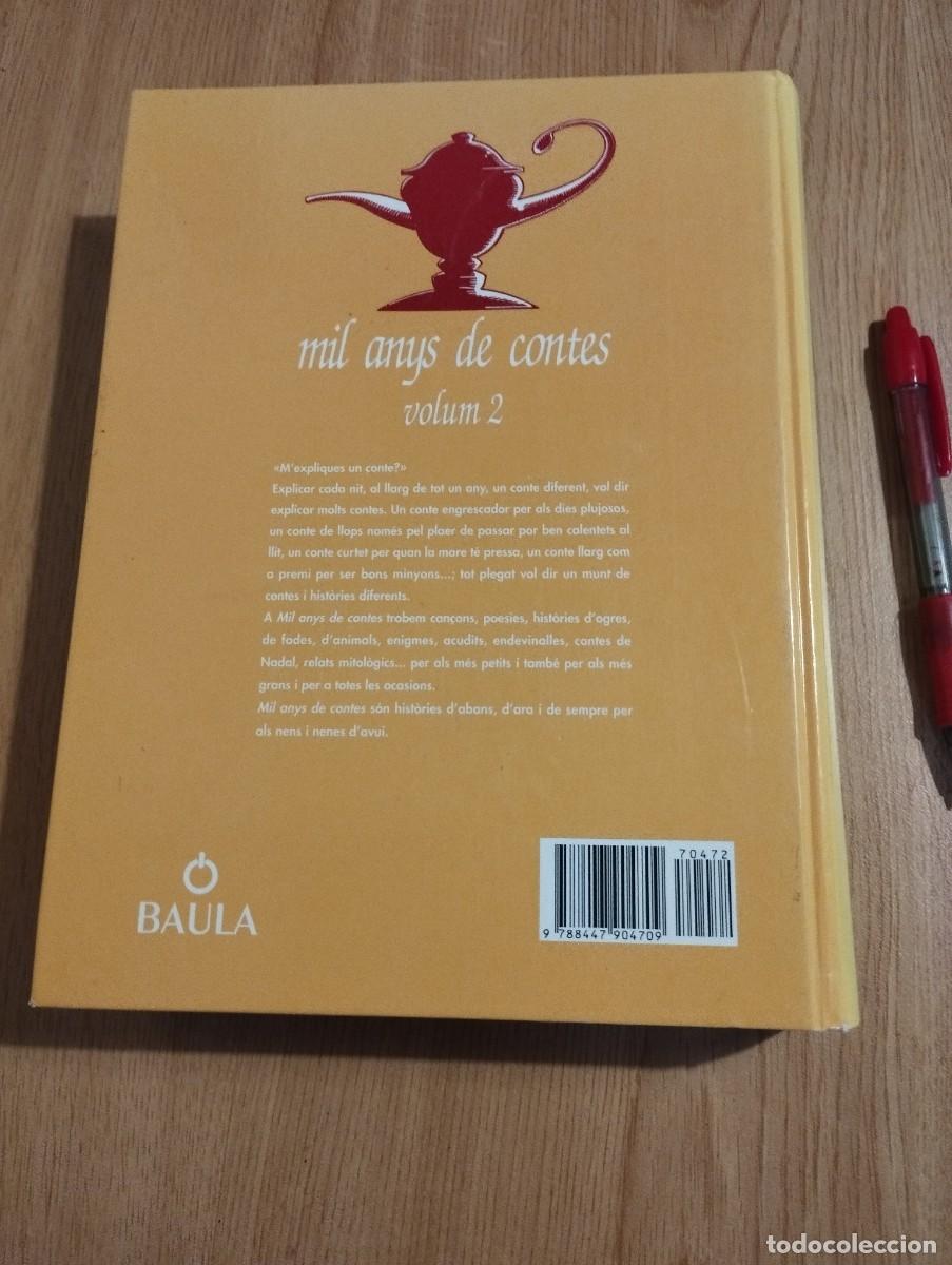 Libros de segunda mano: MIL ANYS DE CONTES VOLUM 2 - BAULA 1996 - Foto 8