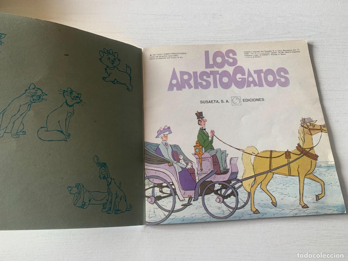 Libros de segunda mano: Cuento Los Aristogatos &Aacute;lbum de estrellas. - Foto 2
