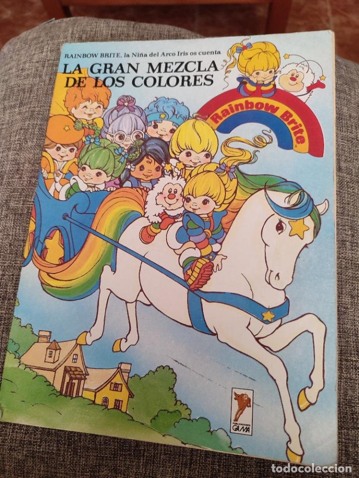 arco iris brite caballo para colorear