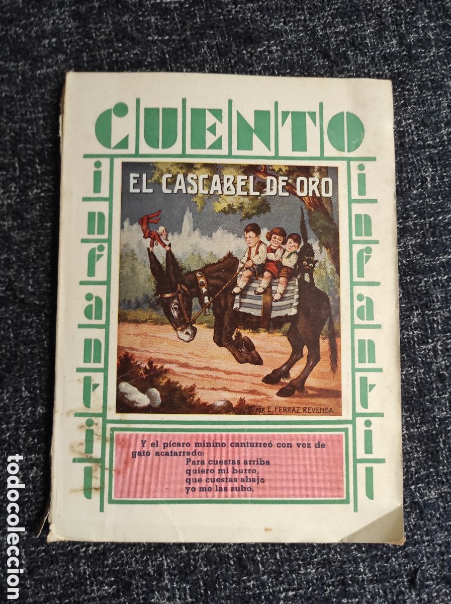 Libros de segunda mano: CUENTO INFANTIL - EL CASCABEL DE ORO - Foto 1