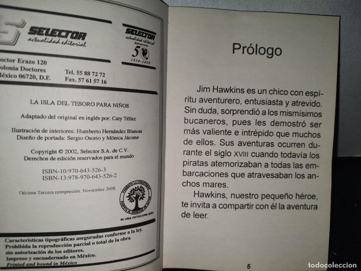 Libros de segunda mano: 13- LA ISLA DEL TESORO - ROBERT L. STEVENSON - Foto 4