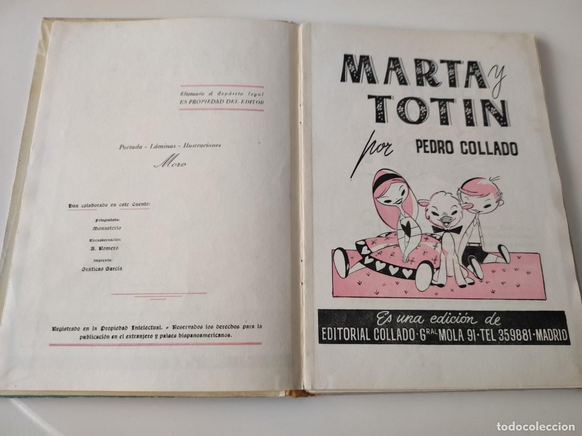 Libros de segunda mano: Aventura de Marta y Totin. Pedro Collado. - Foto 4