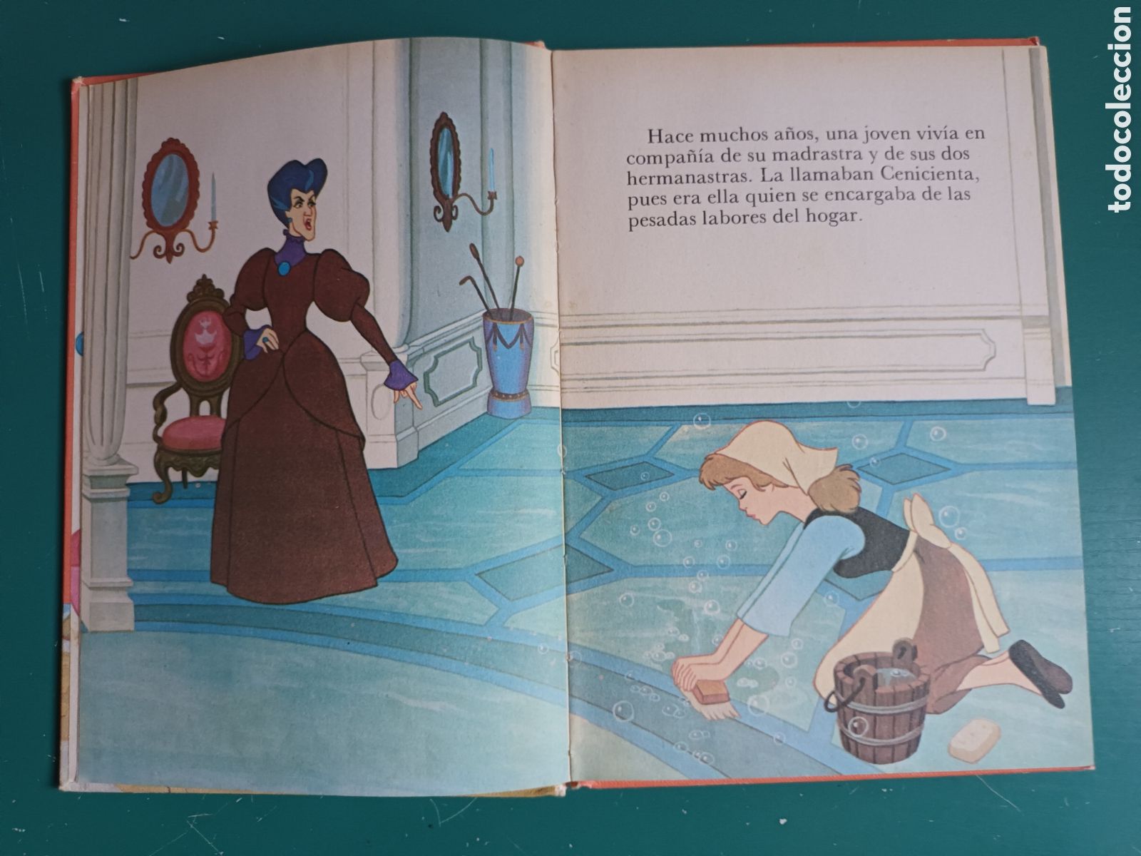 Libros de segunda mano: La Cenicienta. Club del libro. Mickey. Disney 1983 - Foto 5