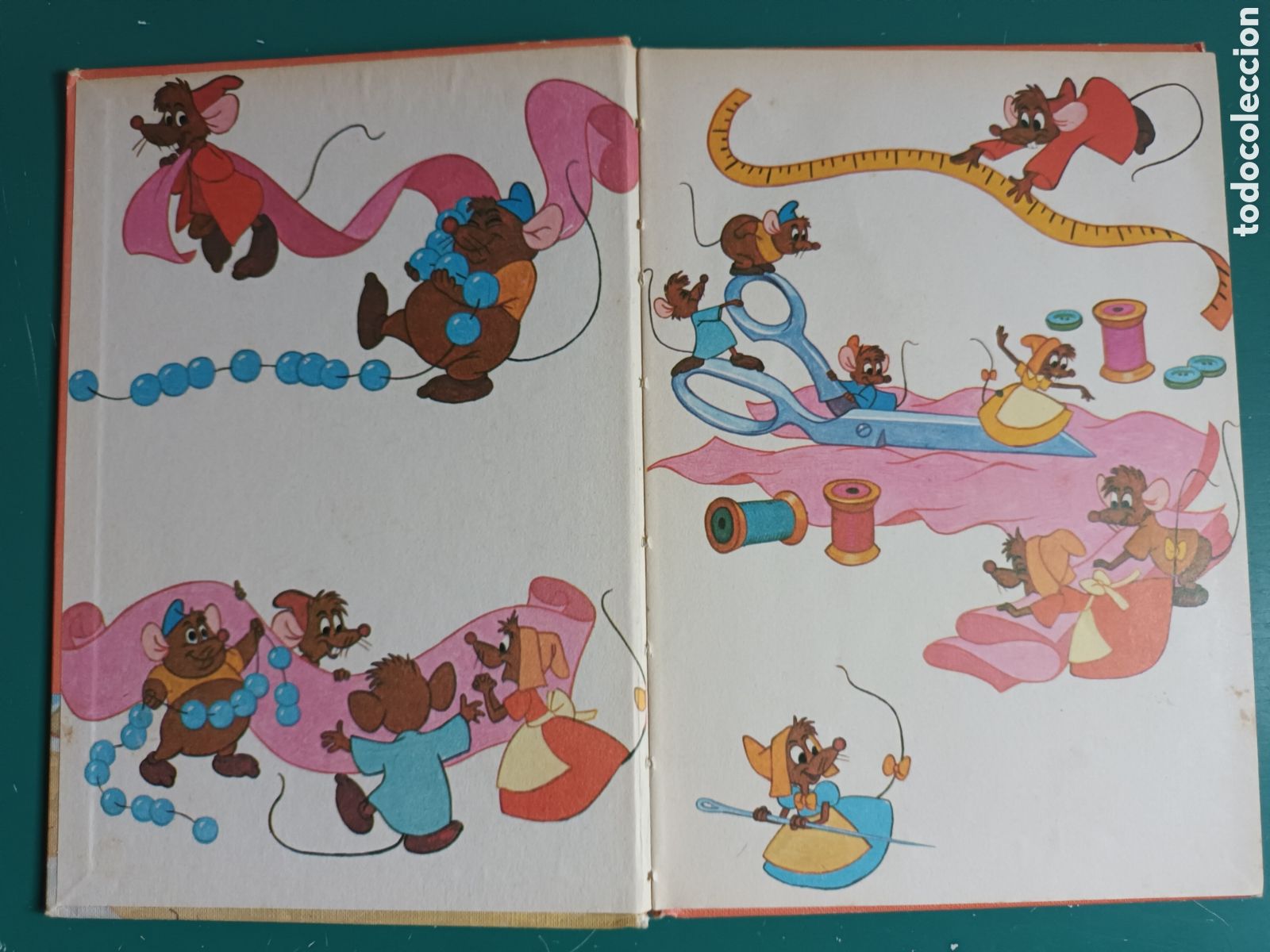Libros de segunda mano: La Cenicienta. Club del libro. Mickey. Disney 1983 - Foto 3