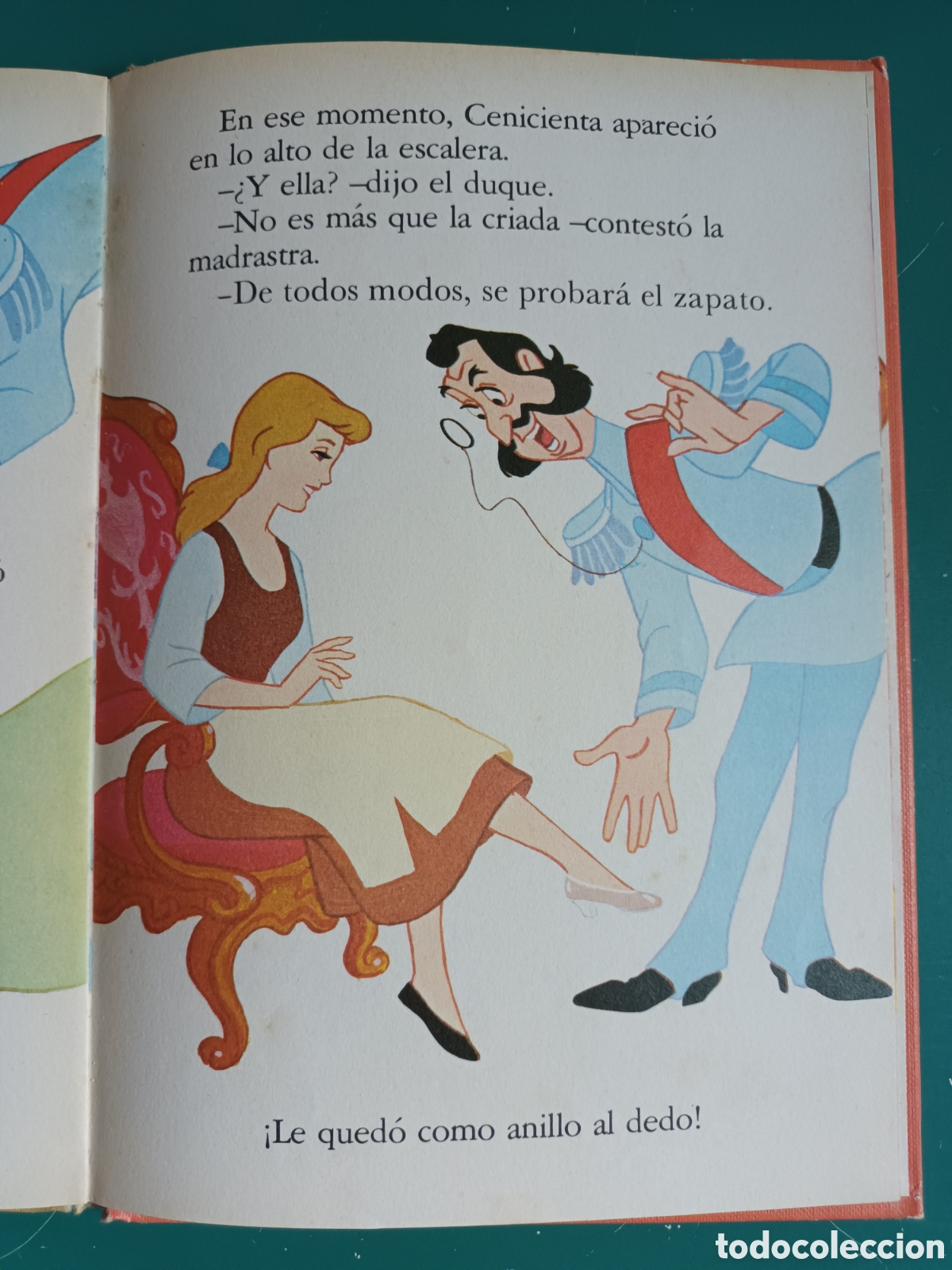 Libros de segunda mano: La Cenicienta. Club del libro. Mickey. Disney 1983 - Foto 13