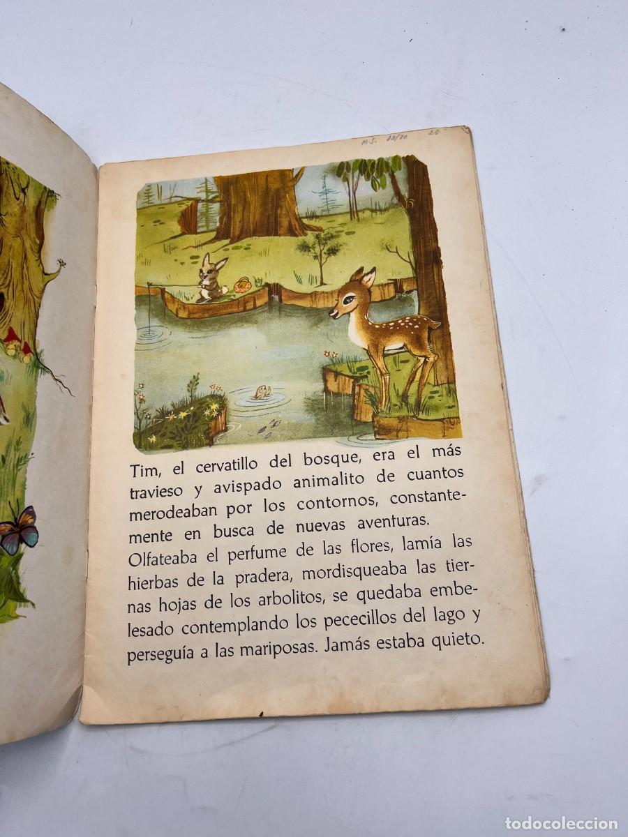 Libros de segunda mano: TIM EL CERVATILLO DEL BOSQUE. MURCIA, 1969. - Foto 3