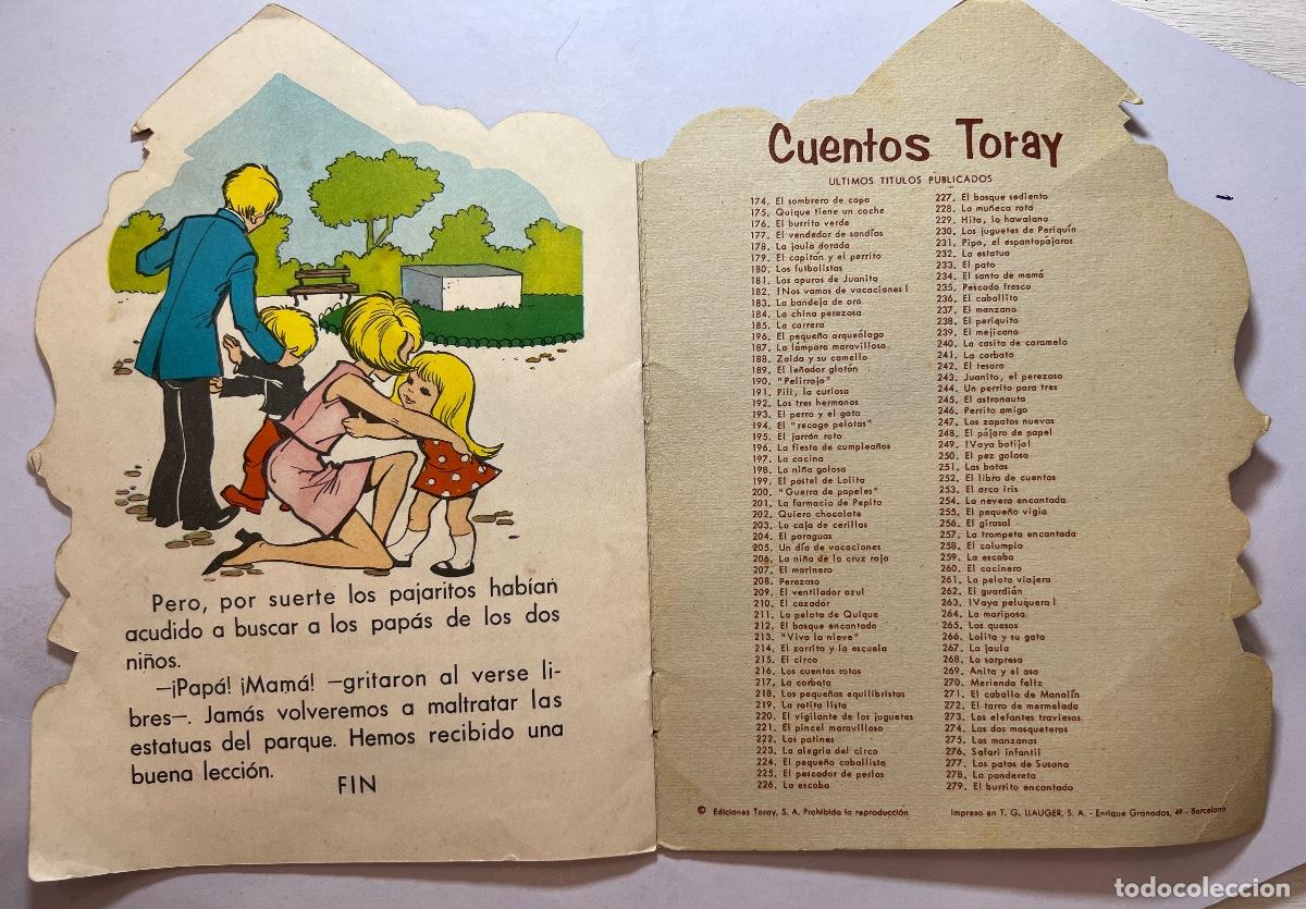 Libros de segunda mano: CUENTOS EDICIONES TORAY. LA ESTATUA 1968 - Foto 4