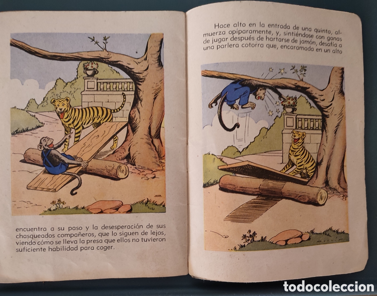 Libros de segunda mano: Antiguo cuento El Perro con piel de tigre - Foto 6