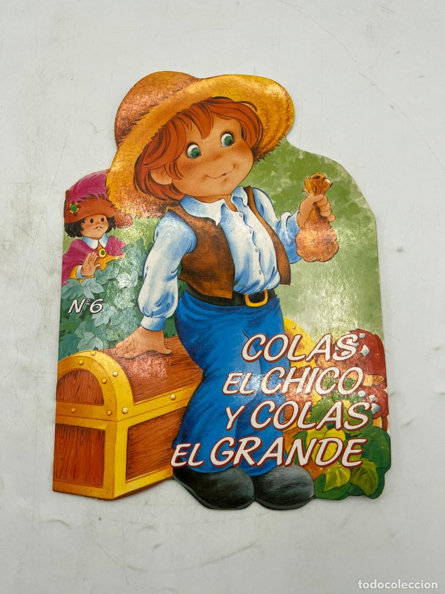 Gebrauchte B&uuml;cher: CUENTO INFANTIL. COLAS EL CHICO Y COLAS EL GRANDE. COLECCION TROQUELADOS DE ANDERSEN. MADRID, 1989