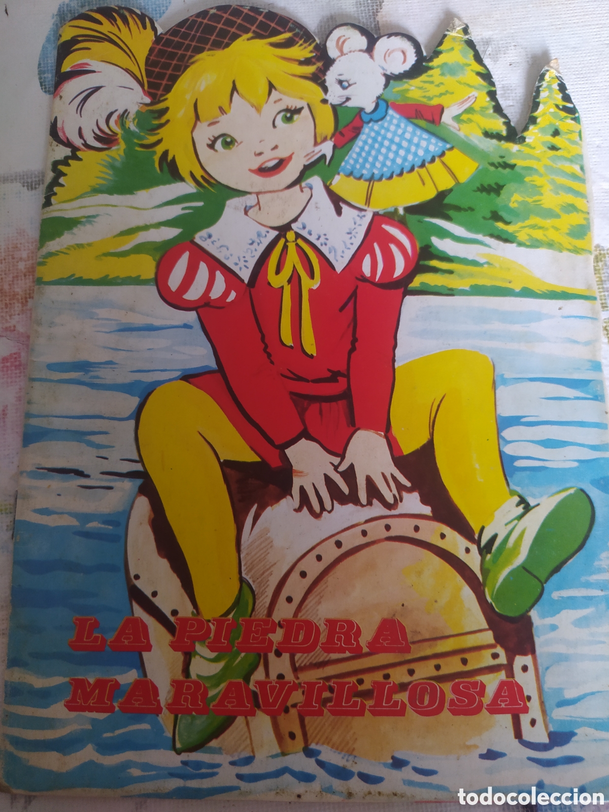 Libros de segunda mano: LA PIEDRA MARAVILLOSA. CUENTOS TROQUELADOS VILMAR. A&Ntilde;O 1971. PESO 50 GR.