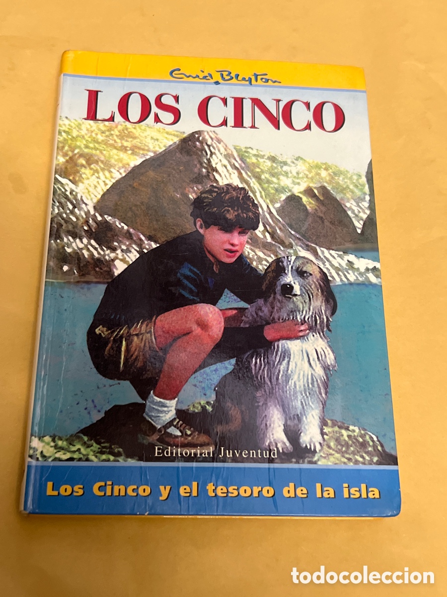 Libros de segunda mano: T2/A4/9. LIBRO LOS CINCO Y EL TESORO DE LA ISLA EMID BLYTON - Foto 1