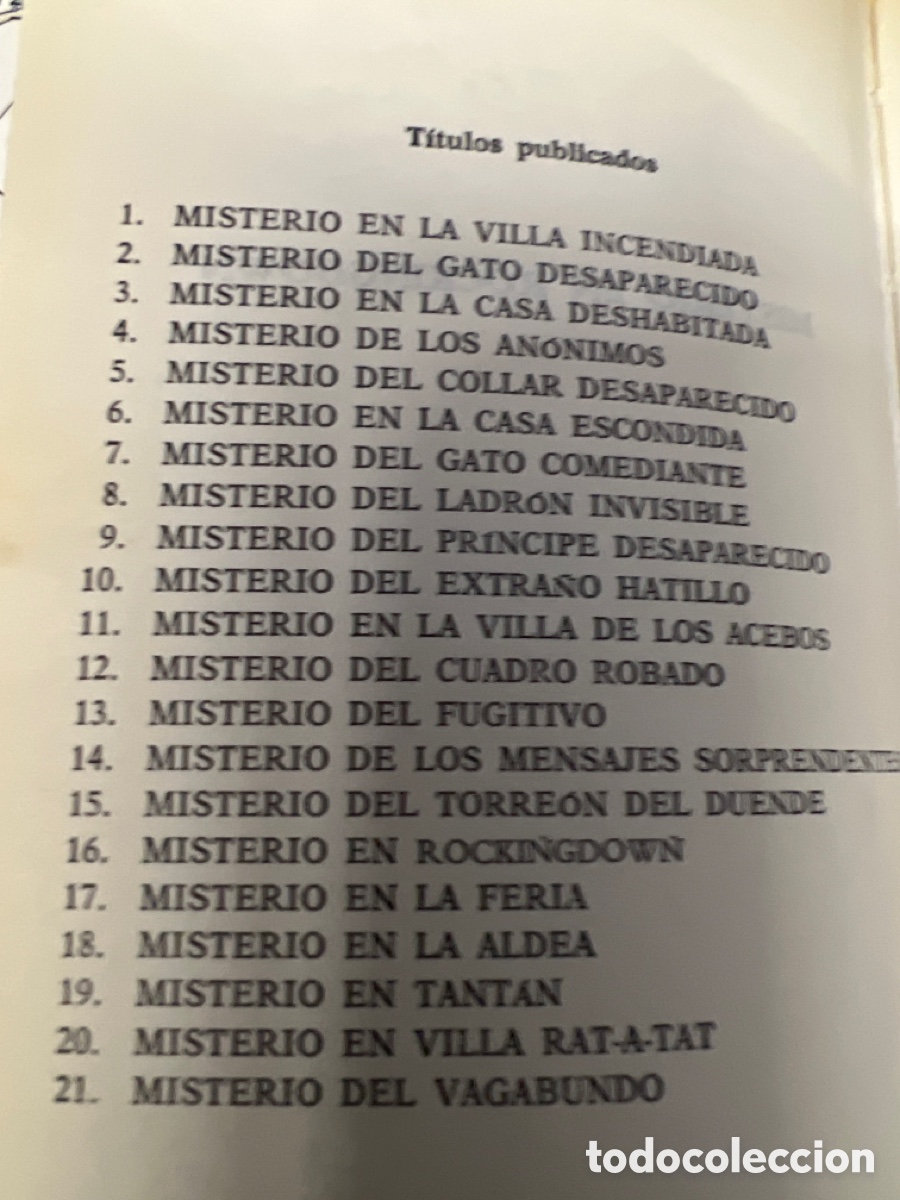 Libros de segunda mano: T2/A4/10. LIBRO MISTERIO EN ROCKINGDOWN EMID BLYTON - Foto 2