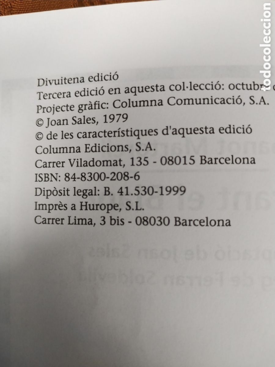 Libros de segunda mano: TIRANT EL BLANC any 1999 - Foto 2