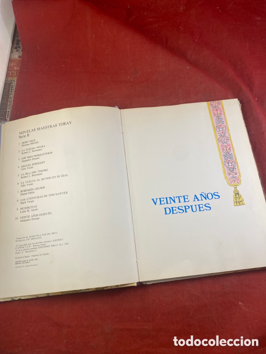 Libros de segunda mano: VEINTE A&Ntilde;OS DESPU&Eacute;S - Foto 2