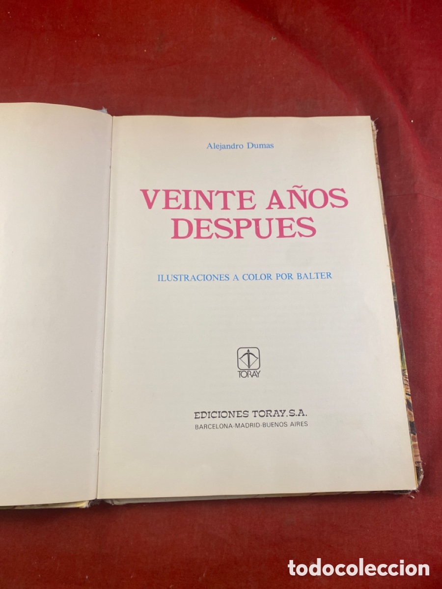 Libros de segunda mano: VEINTE A&Ntilde;OS DESPU&Eacute;S - Foto 3