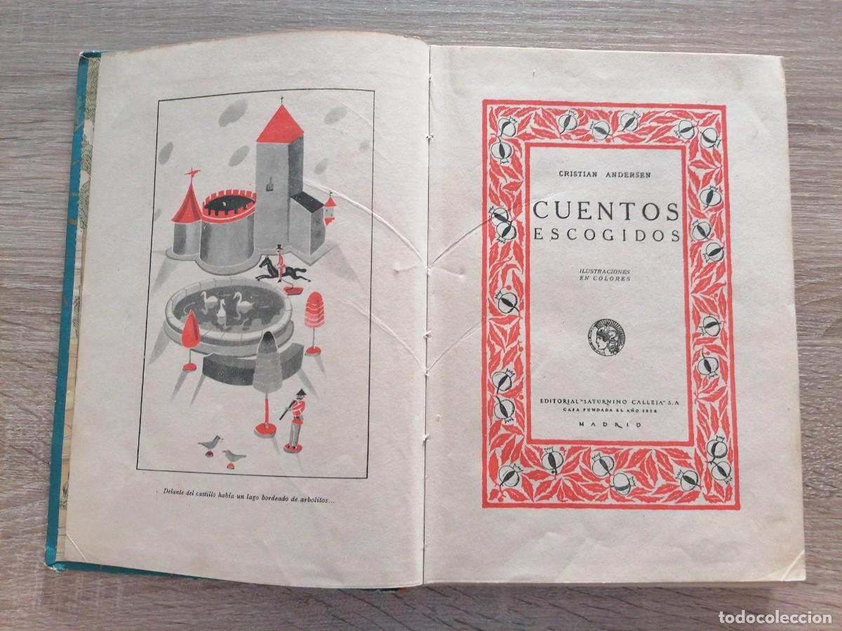 Libros de segunda mano: Cuentos de Andersen (Editorial: Saturnino Calleja, 1940) - Foto 4