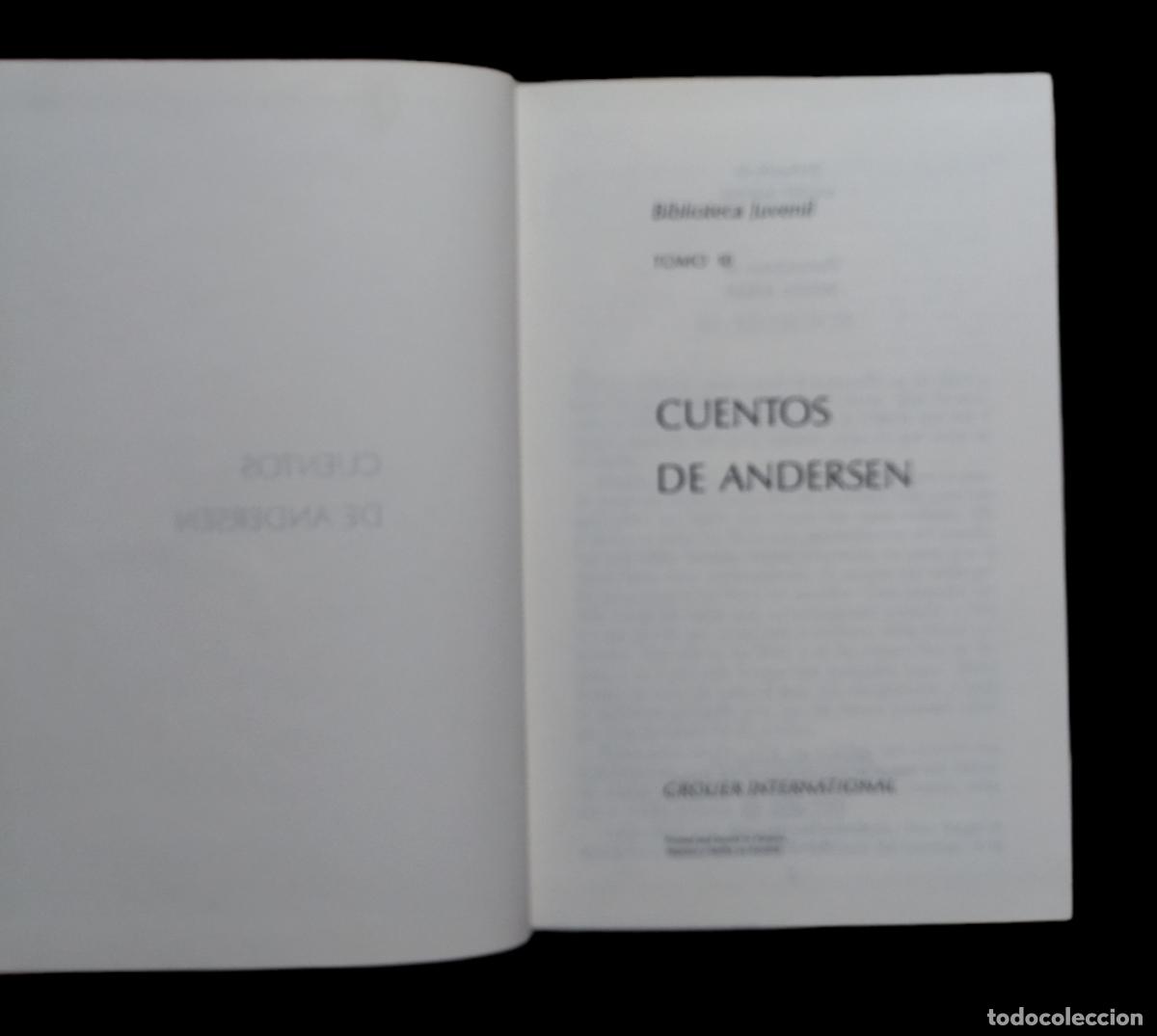 Libros de segunda mano: CUENTOS DE ANDERSEN / BIBLIOTECA JUVENIL. EXCELENTE ESTADO. - Foto 4