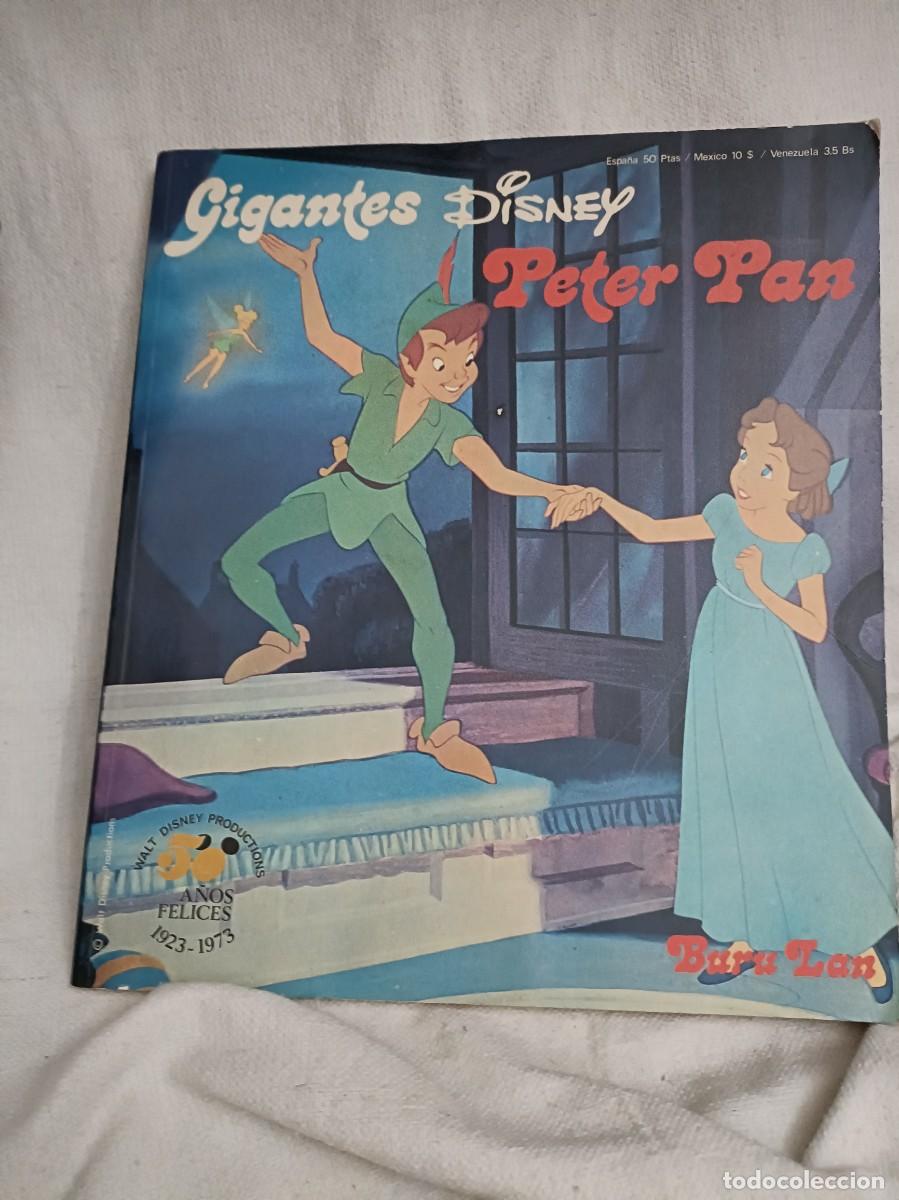 Libros de segunda mano: Antiguo libro Gigantes Disney Peter Pan - Foto 1