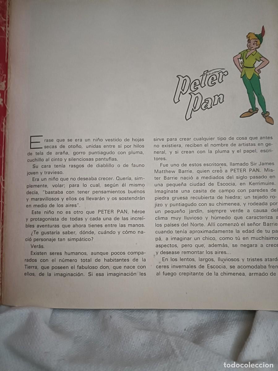Libros de segunda mano: Antiguo libro Gigantes Disney Peter Pan - Foto 2