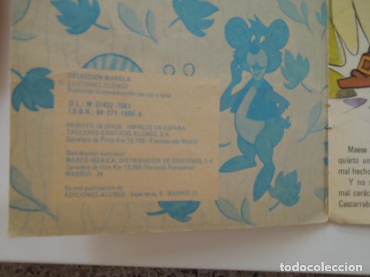 Libros de segunda mano: CASCARRABIAS - CUENTO TROQUELADO - EDICIONES ALONSO 1981. - Foto 3