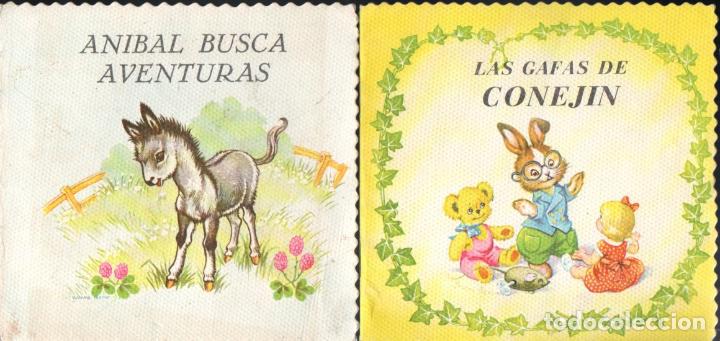 Libros de segunda mano: ANIBAL BUSCA AVENTURAS / LAS GAFAS DE CONEJ&Iacute;N (CELESTE ROMA, 1962) TROQUELADOS