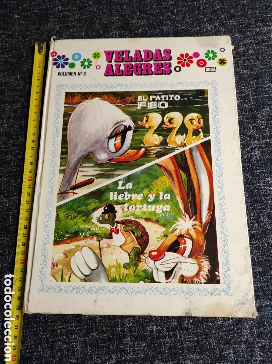 Libros de segunda mano: Veladas Alegres. VOLUMEN 3 El patito feo - La liebre y la tortuga - Foto 1