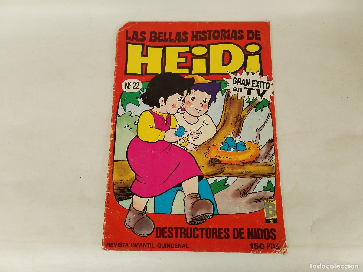 Libros de segunda mano: LAS BELLAS HISTORIAS DE HEIDI N&ordm;22 DESTRUCTORES DE NIDOS - c113