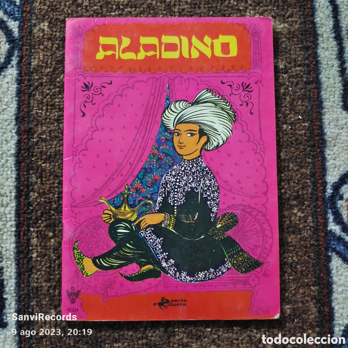Libros de segunda mano: ALADINO (SERIE SILUETA) - Foto 1