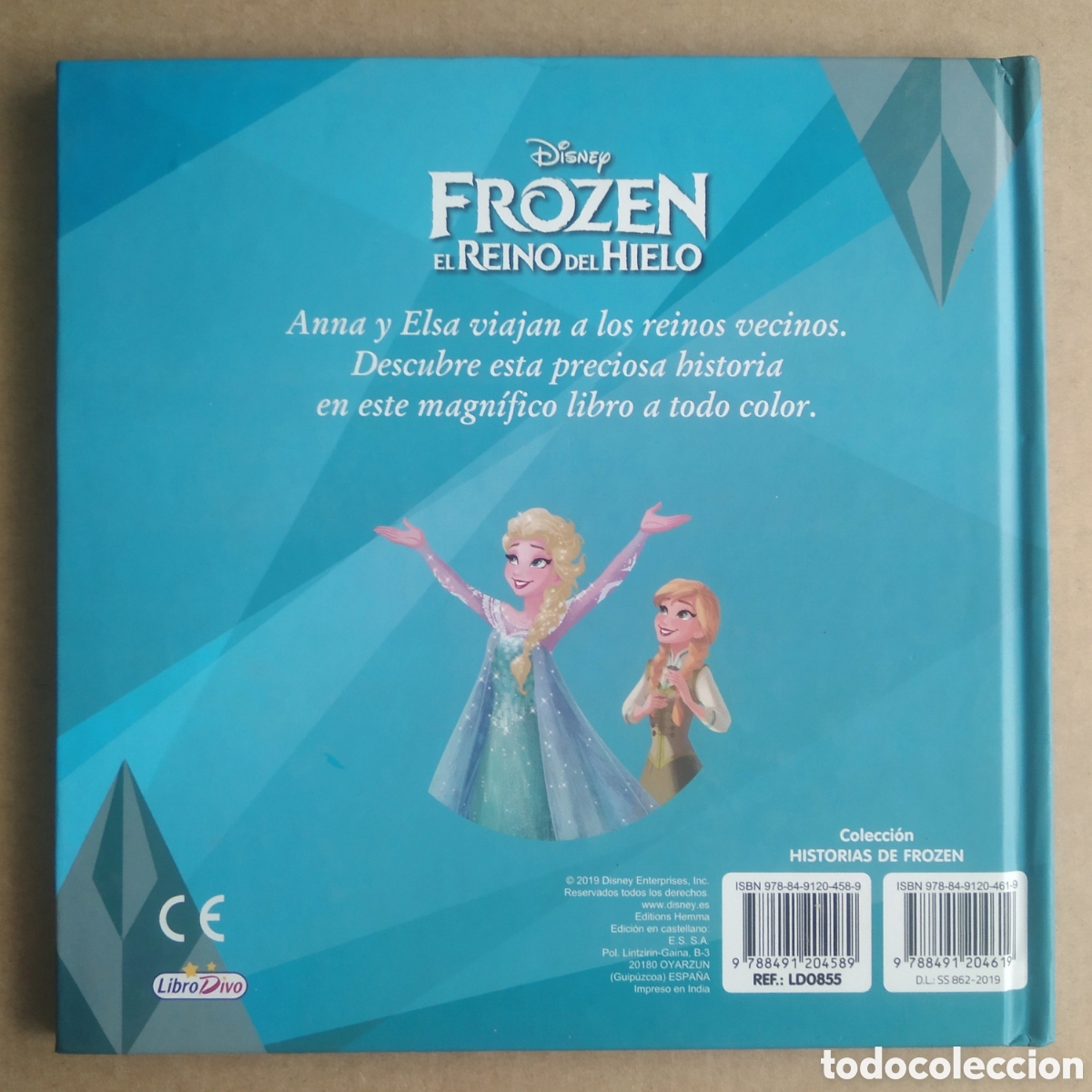 Libros de segunda mano: (^_^) Historias de Frozen: Cruzando los Mares (Librodivo/Disney, 2019). - Foto 2
