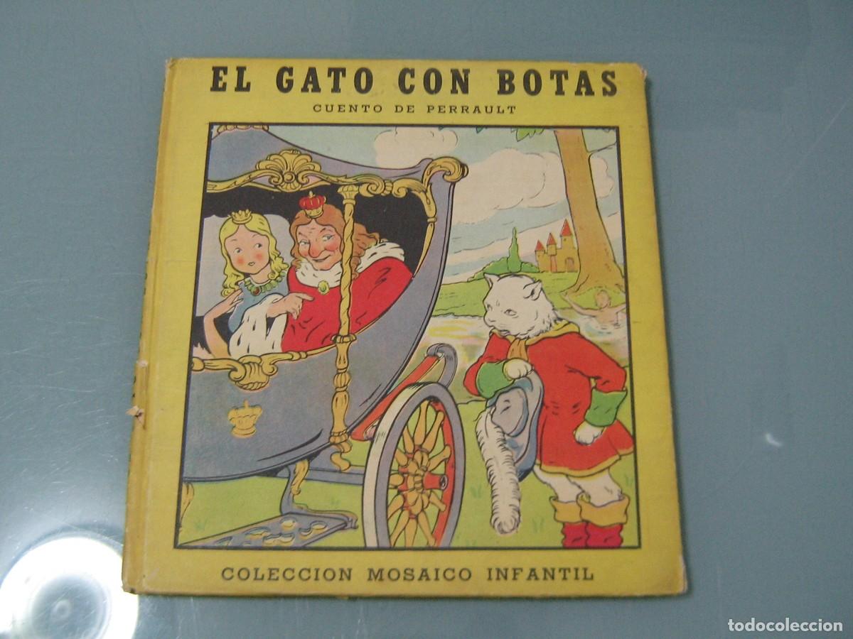Libros de segunda mano: EL GATO CON BOTAS. Mosaico infantil - Foto 1