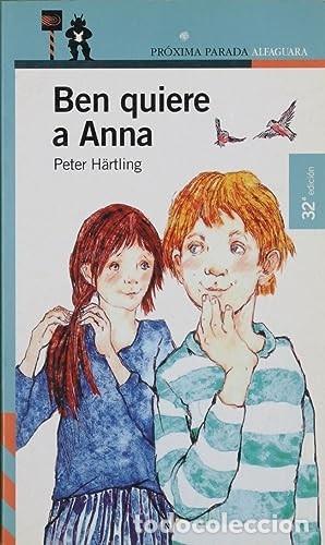 Libros de segunda mano: Ben quiere a Anna. Peter H&auml;rtling - Foto 1